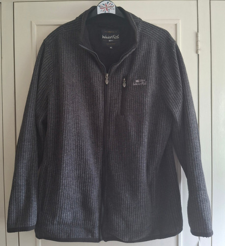 Weird fish mens grey - weird, fleece