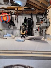 inflatable rib outboard engine & trailer