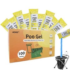 Portable toilet powder - toilet, 100
