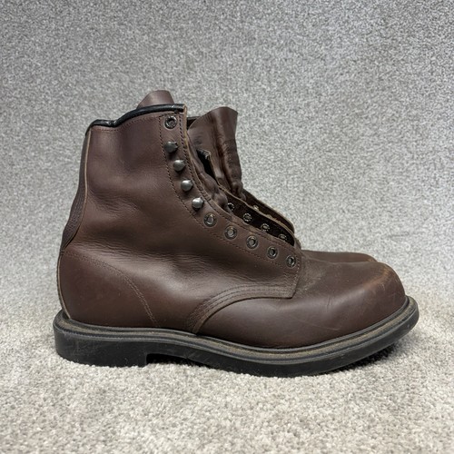 Red wing supersole boots - red, men