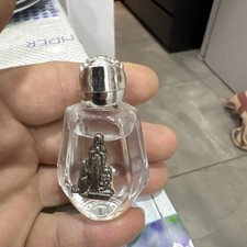 Small Glass Bottles Filled With Holy Water From The Source Lourdes, France. ✝️