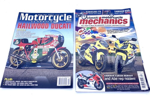 Motorcycle classics magazine - motorcycle,