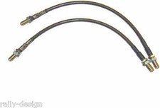 Blackline Mazda MX5 MK1 Stainless Steel Front Braided Brake Line Hose Kit