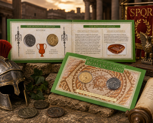 Roman coin set the romans - coin,