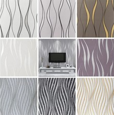 Modern 3D Wave Stripes