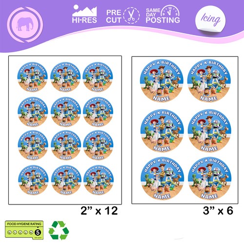 Toy story cup cake - toy,