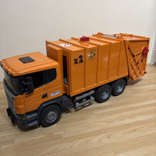 Bruder scania series orange - scania, r-series