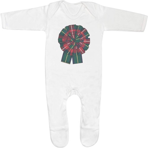 Plaid rosette baby - rosette',