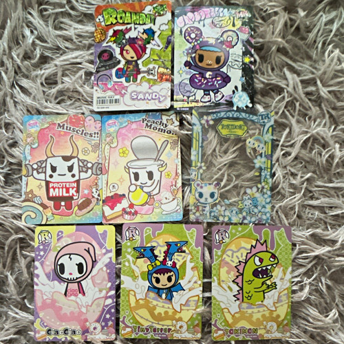 Tokidoki trading card lot - trading, 7