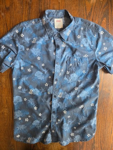 Levi floral hawaiian shirt - hawaiian,