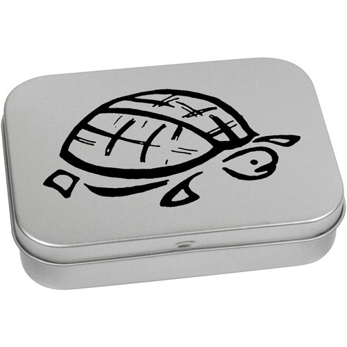 Tortoise metal hinged tin - hinged,