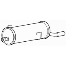 Quality Rear Exhaust Silencer