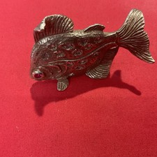 Antique Silver Fish