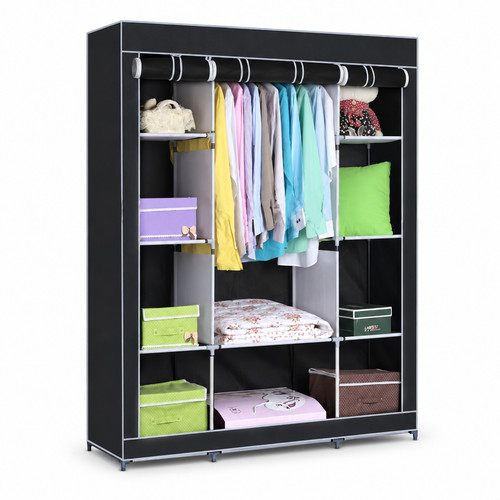 Large black fabric - large, canvas