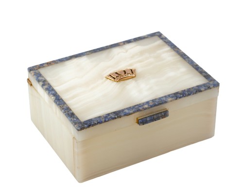 Art deco white onyx - art,