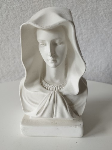 Vintage virgin mary bust - virgin,