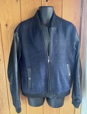 Mens Versace Leather Jacket -