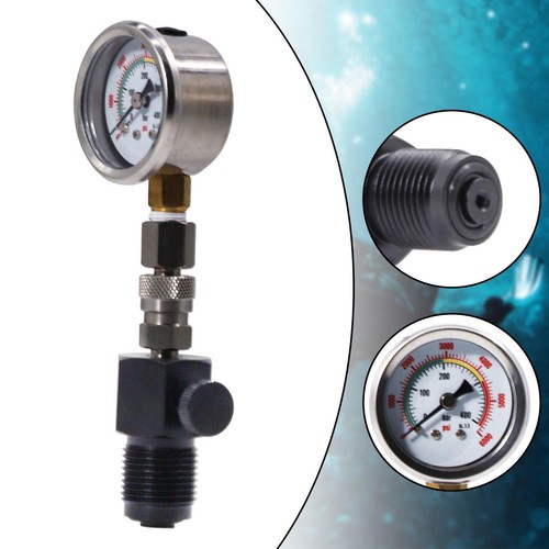Scuba tank pressure checker - pressure,