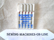 SCHMETZ EMBROIDERY SEWING MACHINE NEEDLES MIXED SIZES BERNINA/HUSQARNA/JANOME