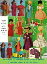 Vintage Fashion Doll Clothes