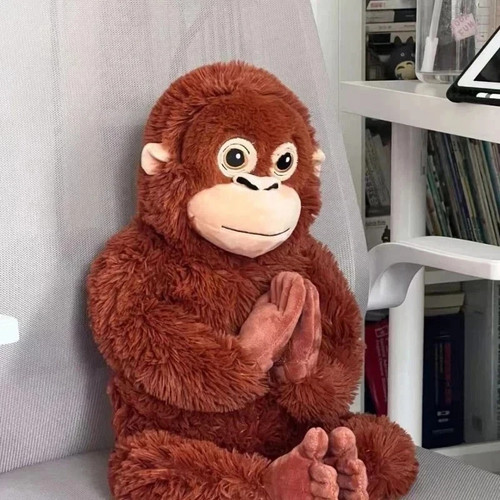 Adorable plush monkey toy - plush, soft