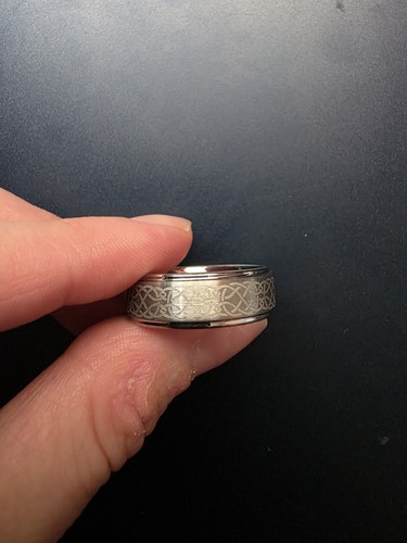 Tungsten carbide mens ring - carbide,