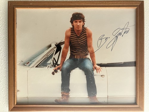 Framed autographed 8x10 - framed,
