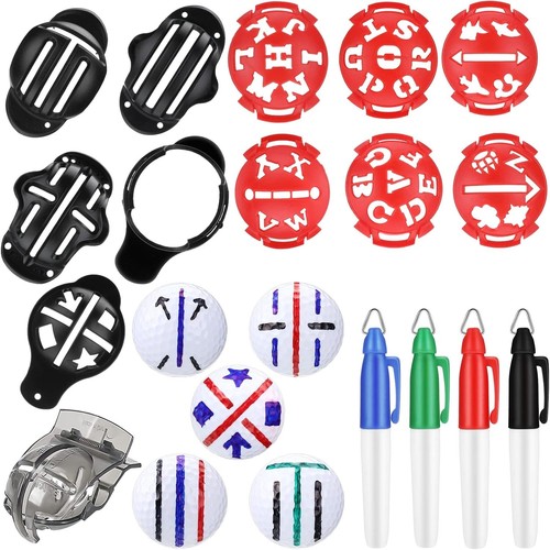 Golf ball marker packs with - 16,