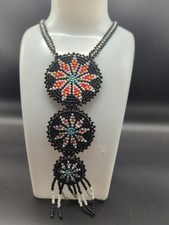 Seed Bead Necklace Native