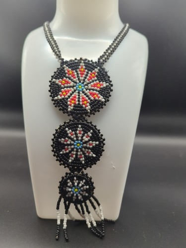 Seed bead necklace - seed,