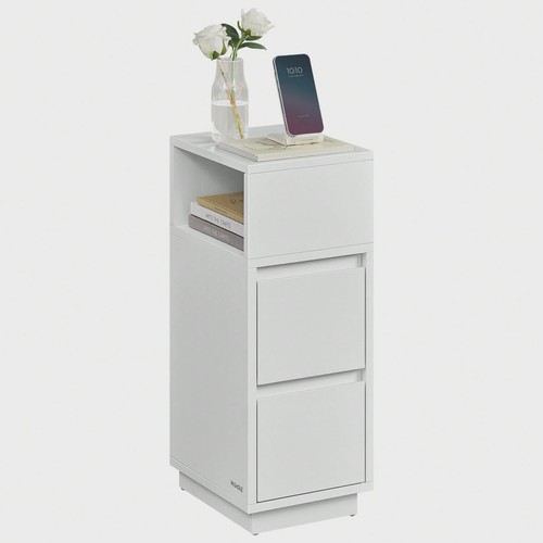 Slim bedside table - bedside,