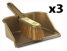 3 xHarris Groundsman Dustpan &