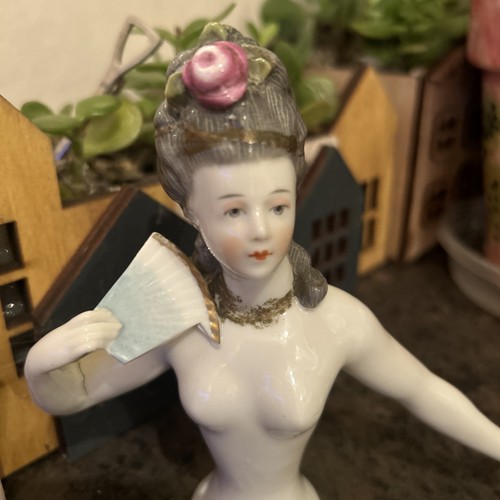 Vintage porcelain pin cushion - vintage,