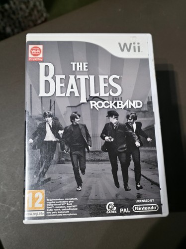Wii the beatles rockband - beatles,