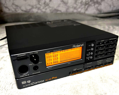 Roland 88pro sc88 pro sound - roland,