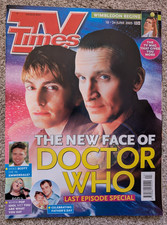 TV Times 18 - 24 June 2005 Wales & West Edition Doctor Who Cover EX