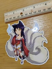 ahri league of legends sticker