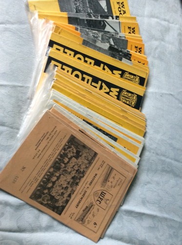 Watford home programmes from - programmes,
