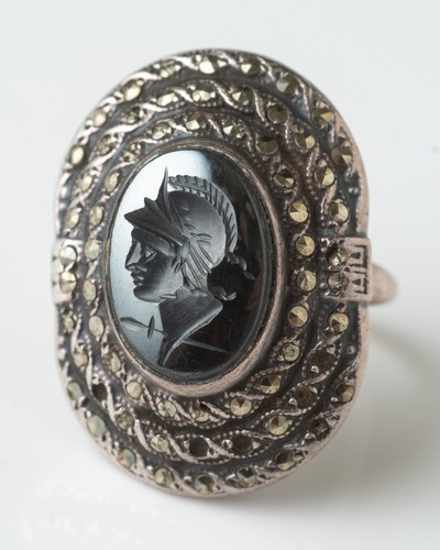 Art deco sterling perseus - art,
