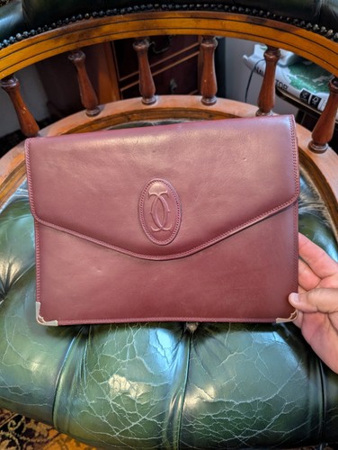 Vintage cartier paris leather - vintage,