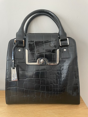 Jasper conran black mock croc - conran,