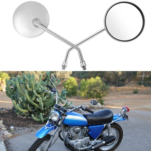 Chrome motorcycle rearview - motorcycle,