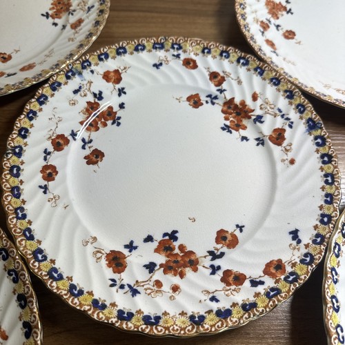 Antique scottish imari dinner - antique,