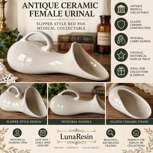 Antique white ceramic - white,