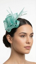 Ladies Tilted Flower Sinamay