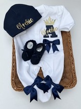 Newborn baby boy babygrow - baby,