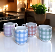 Set of 4 Tea Coffee Mugs Cups