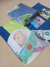 Toy Story Buzz Lightyear Woody Aliens Single Duvet Cover 189 x 132cm Pillow Case