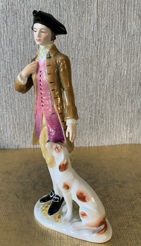 The squire with - the, dog