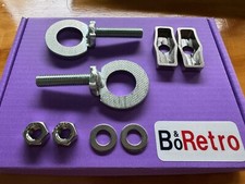 BSA REAR WHEEL CHAIN ADJUSTER SET 37-1134 W1134 W1015 UK MADE 🇬🇧